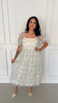Load image into Gallery viewer, MAYA DUSTY BLUE DRESS
