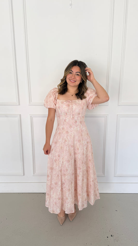 NAYLANI BLUSH PINK DRESS