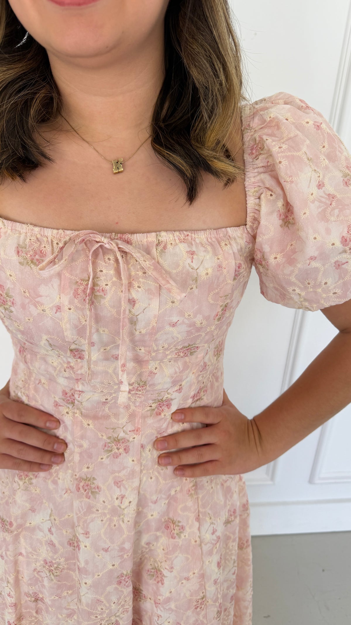 NAYLANI BLUSH PINK DRESS