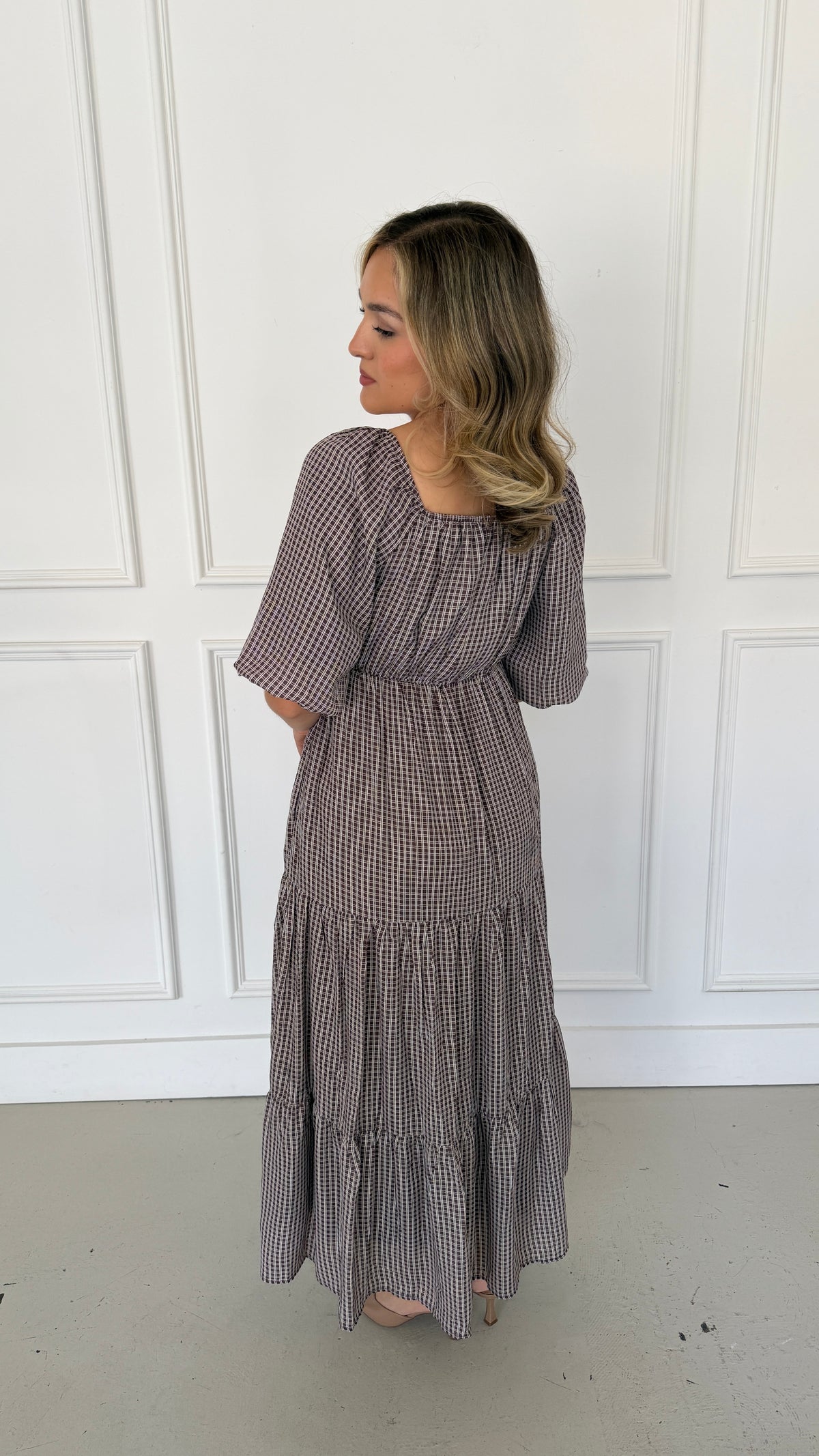 EVELYN BROWN DRESS