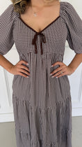 Load image into Gallery viewer, EVELYN BROWN DRESS
