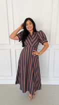 Load image into Gallery viewer, MADELINE BROWN MIDI DRESS
