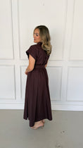 Load image into Gallery viewer, MOCHA ROSE MIDI DRESS
