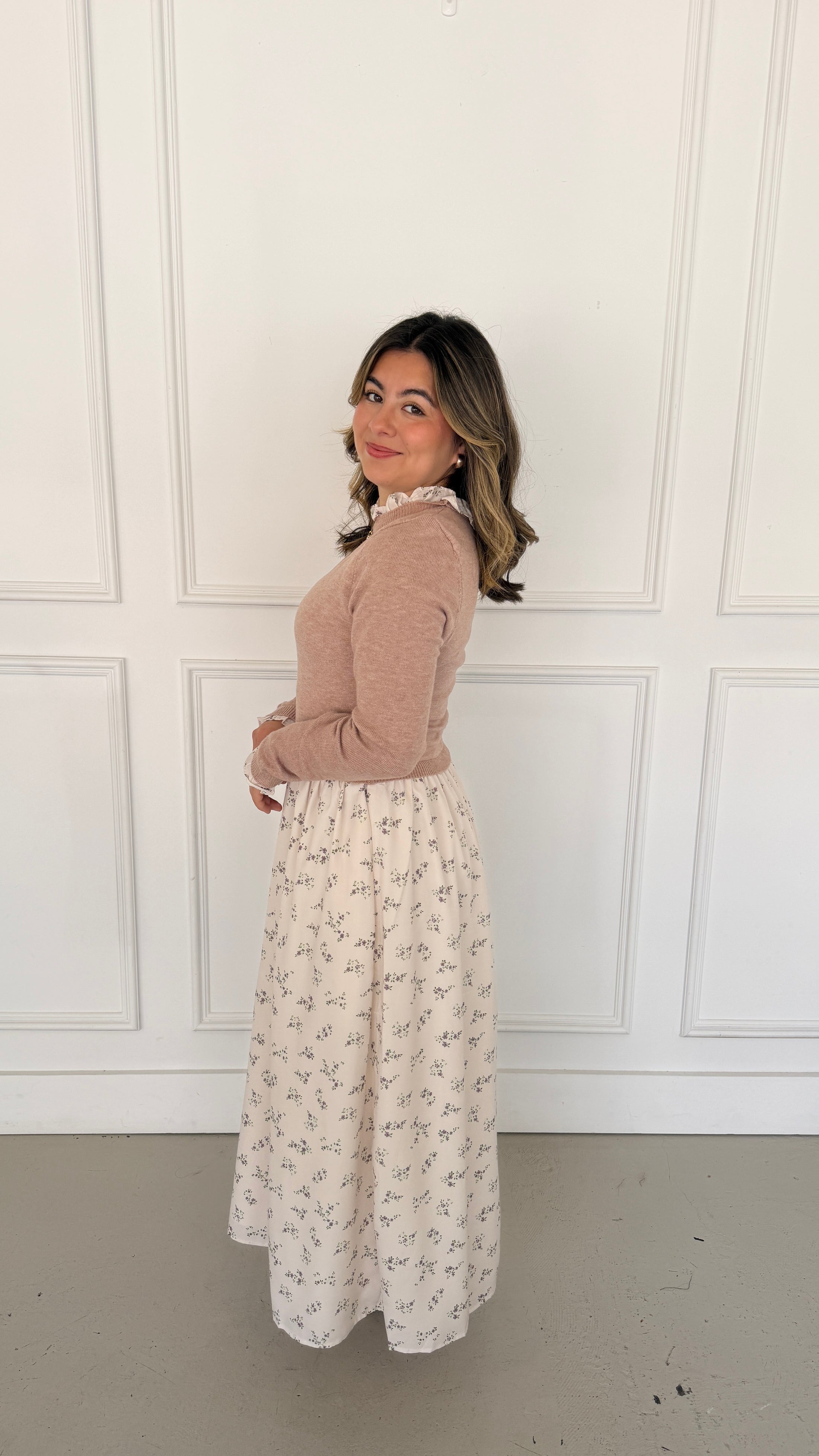 CATHERINE BLUSH PINK DRESS