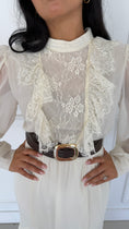 Load image into Gallery viewer, Belle lace midi dress
