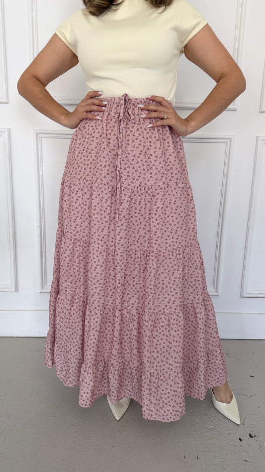 SOPHIA SOFT PINK SKIRT