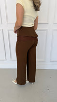 Load image into Gallery viewer, WILLOW SCARF BROWN PANTS
