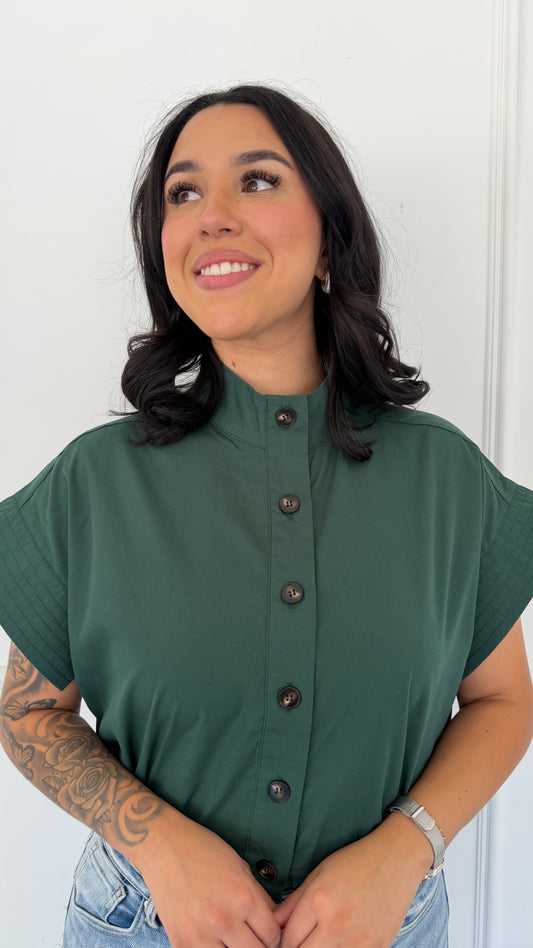 ADA HUNTER GREEN TOP