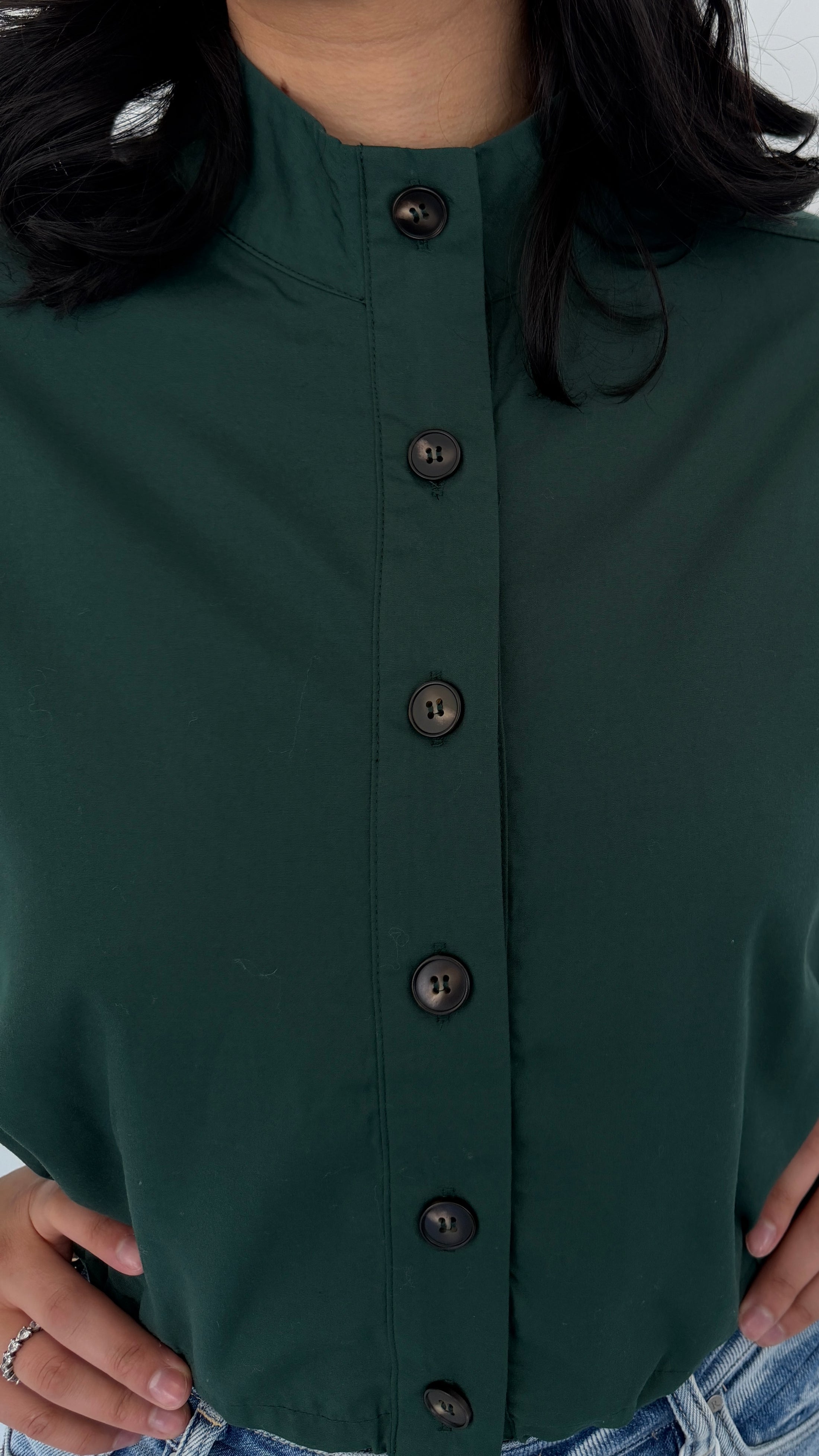 ADA HUNTER GREEN TOP