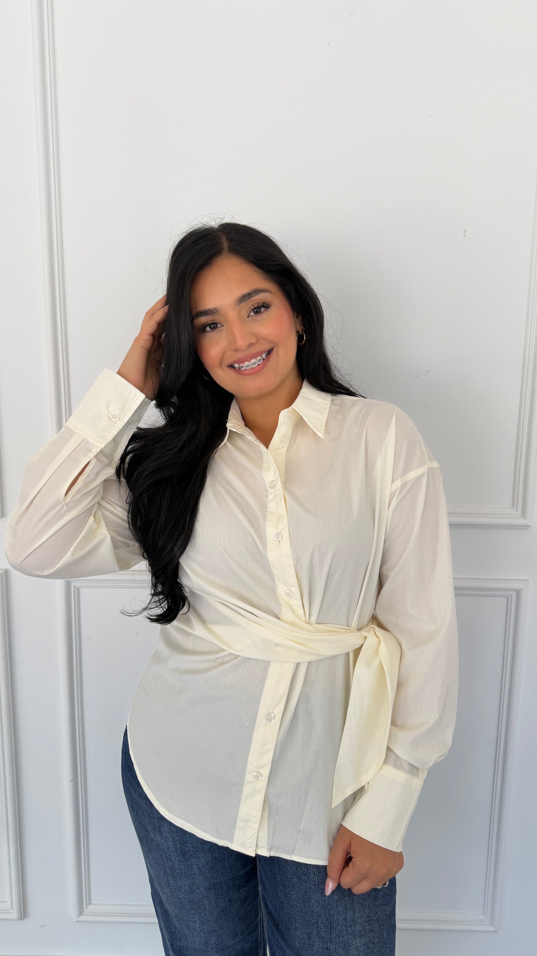 SERENA IVORY TOP