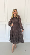 Load image into Gallery viewer, the brown cream belle dress

