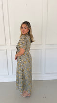 Load image into Gallery viewer, ZOEY YELLOW FLOWER DRESS
