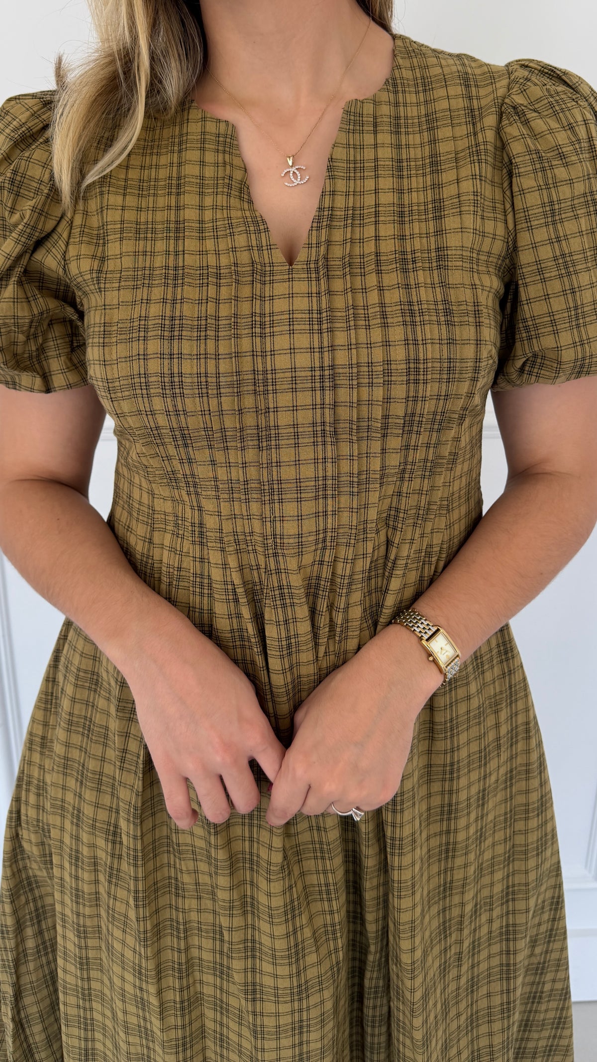 LISSETTE OLIVE DRESS