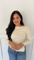 Load image into Gallery viewer, Lydia cream top
