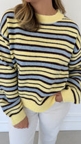 Load image into Gallery viewer, SIENNA MULTI-YELLOW SWATER
