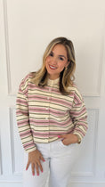 Load image into Gallery viewer, ANALYSSE MULTI-PINK CARDIGAN
