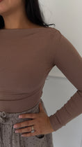 Load image into Gallery viewer, Adeline mocha top
