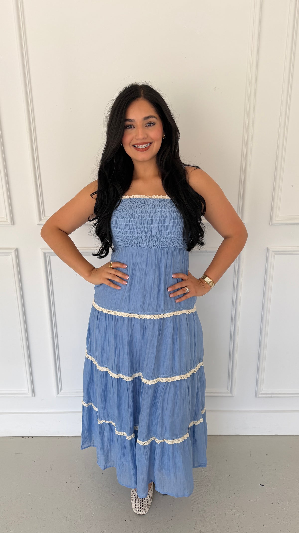 MAPLE BLUE DRESS