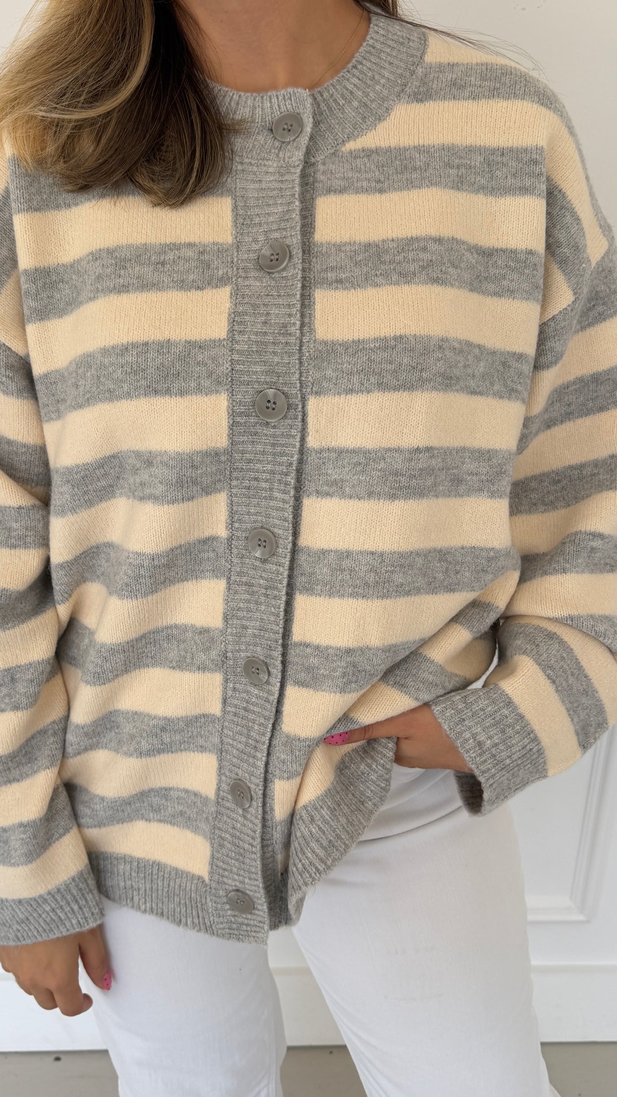 BRIELLE YELLOW CARDIGAN