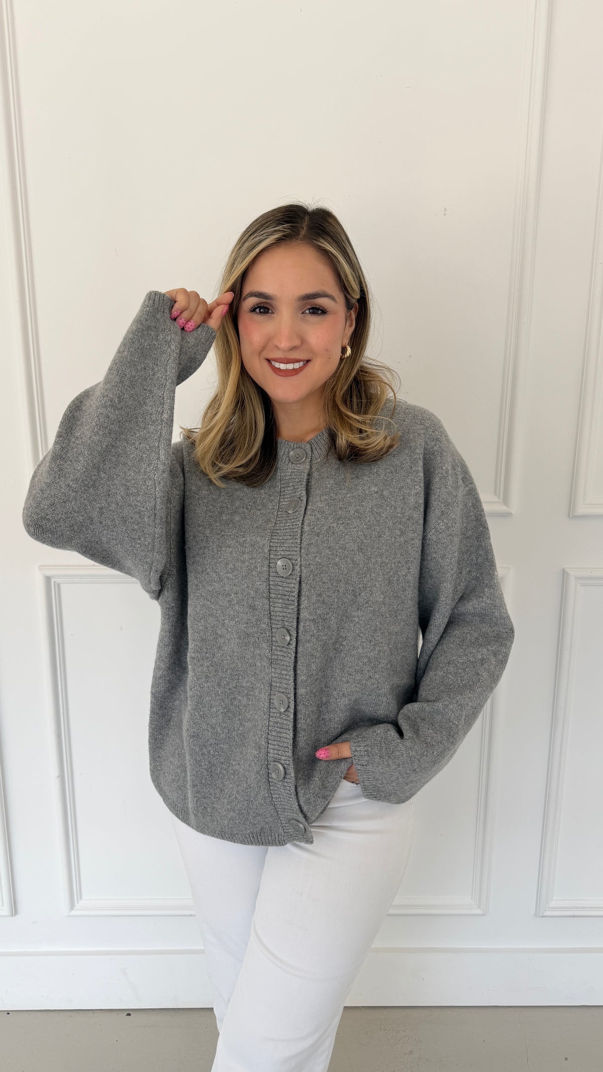 CATHERINE GRAY CARDIGAN