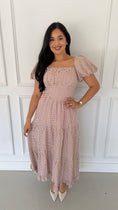 Load image into Gallery viewer, LINNEA WINE DRESS
