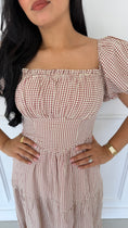 Load image into Gallery viewer, LINNEA WINE DRESS
