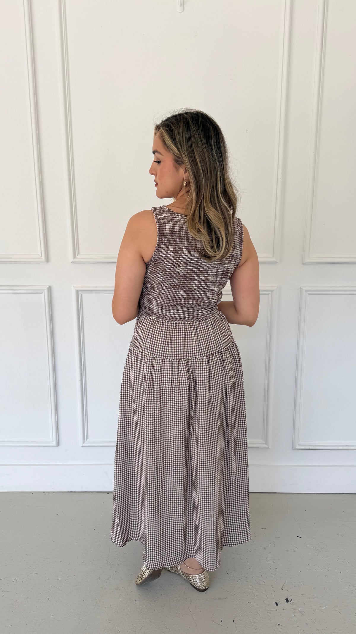 BIRDIE BROWM DRESS