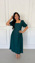 Load image into Gallery viewer, ELBONY ESMERALD GREEN DRESS
