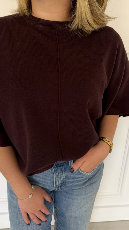 REEMI BROWN TOP