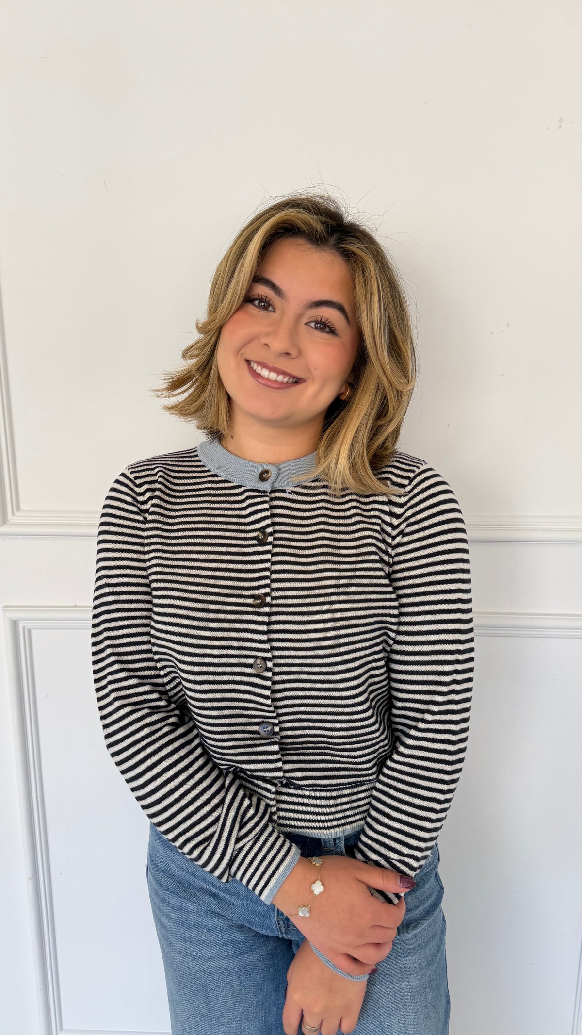 COZY DAYS NAVY CARDIGAN