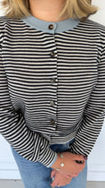 Load image into Gallery viewer, COZY DAYS NAVY CARDIGAN

