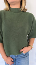Load image into Gallery viewer, NOELLE OLIVE TOP
