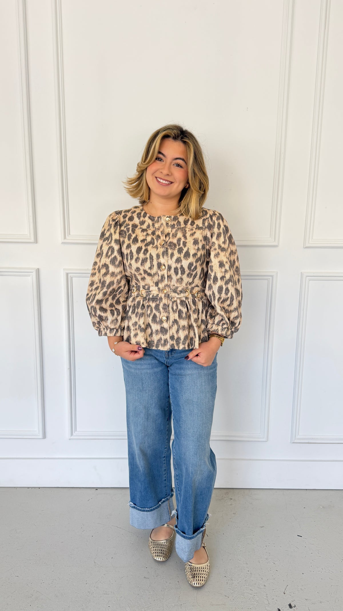ZARIA ECRU TOP