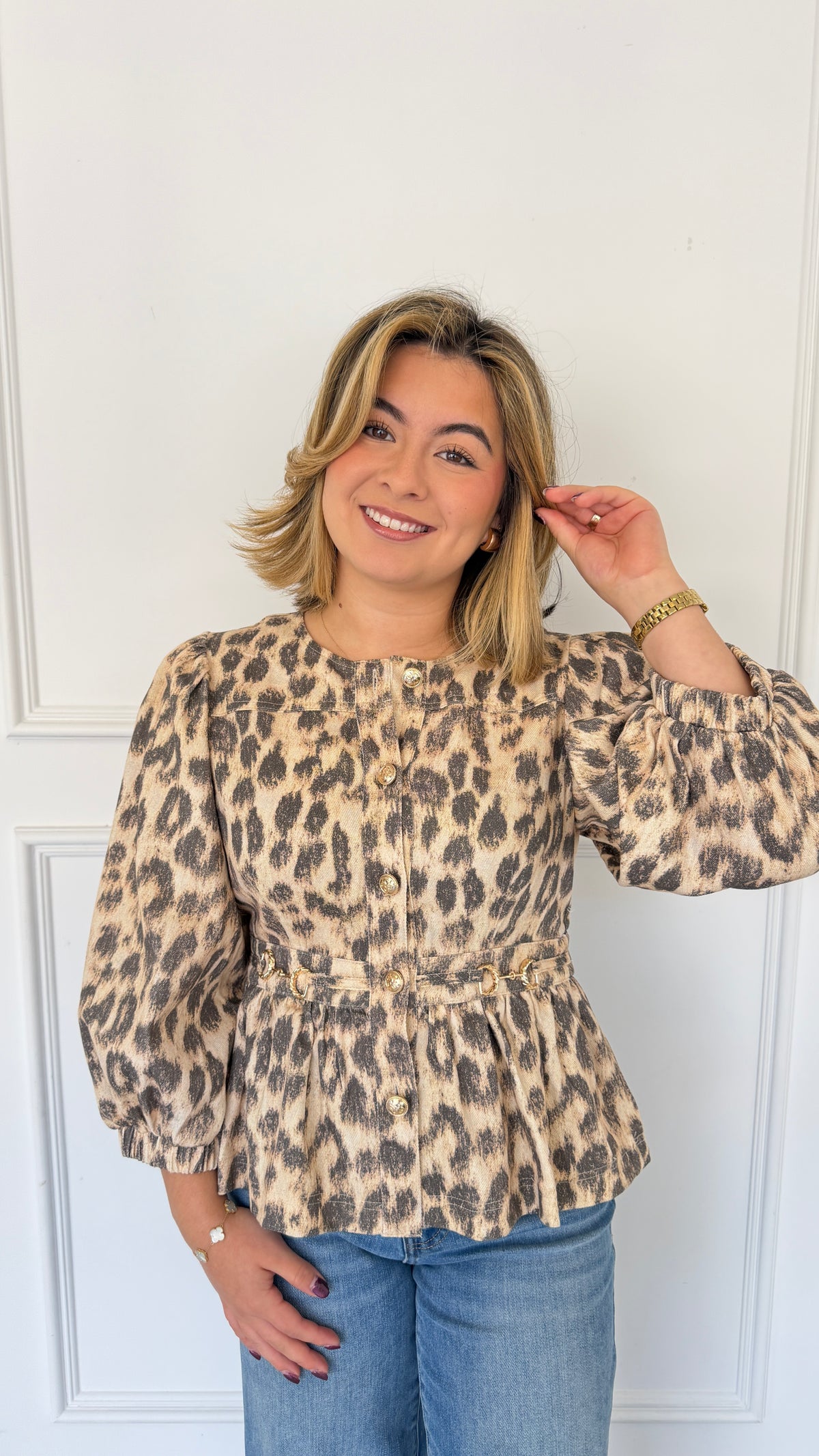 ZARIA ECRU TOP