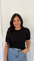 Load image into Gallery viewer, AMELIE BLACK TOP
