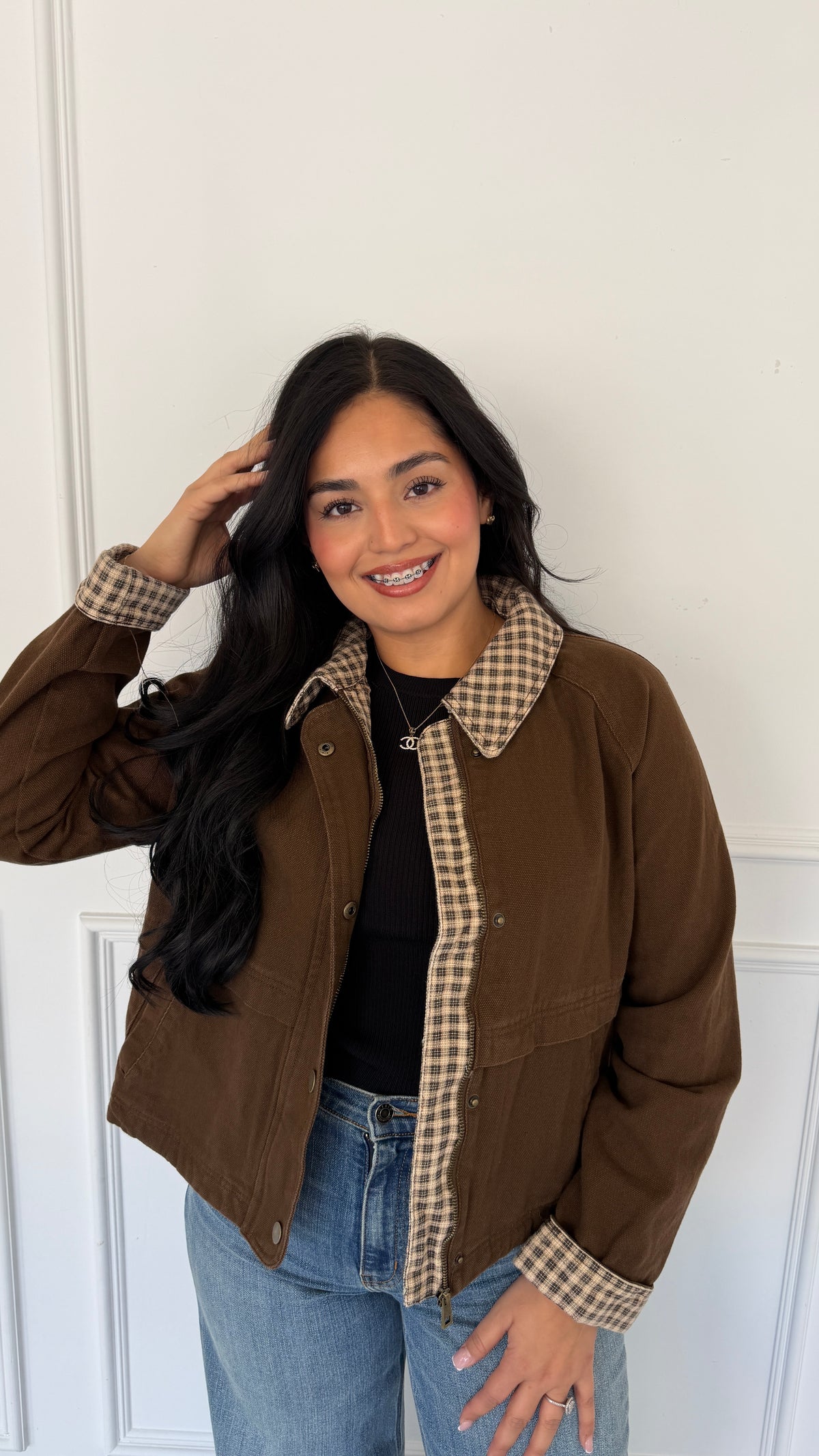 CLARA BROWN JACKET