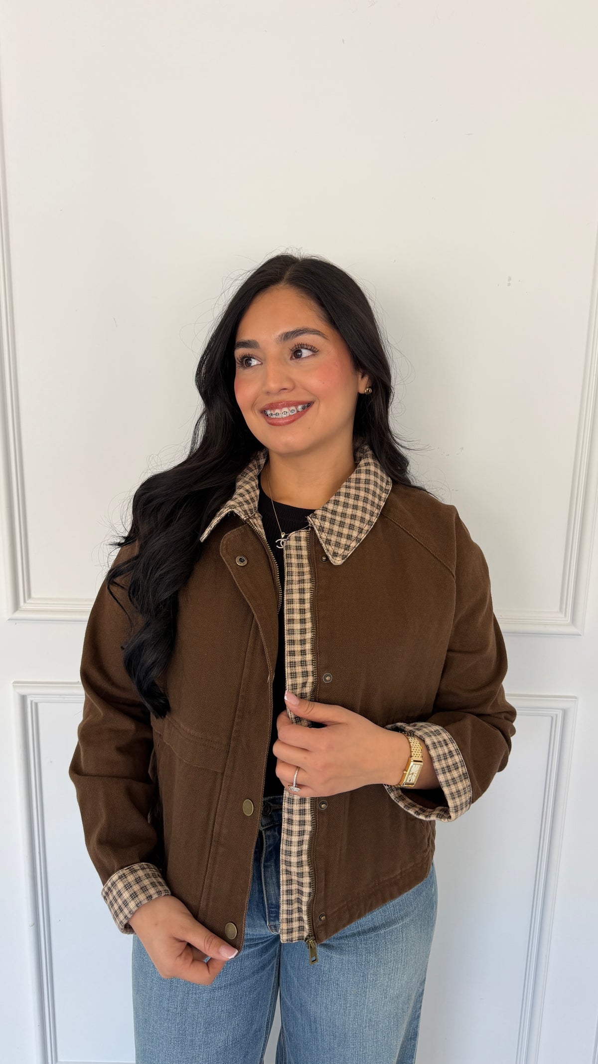 CLARA BROWN JACKET