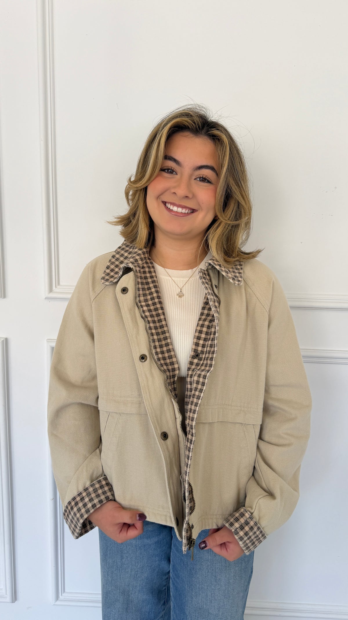 CLARA KHAKI JACKET