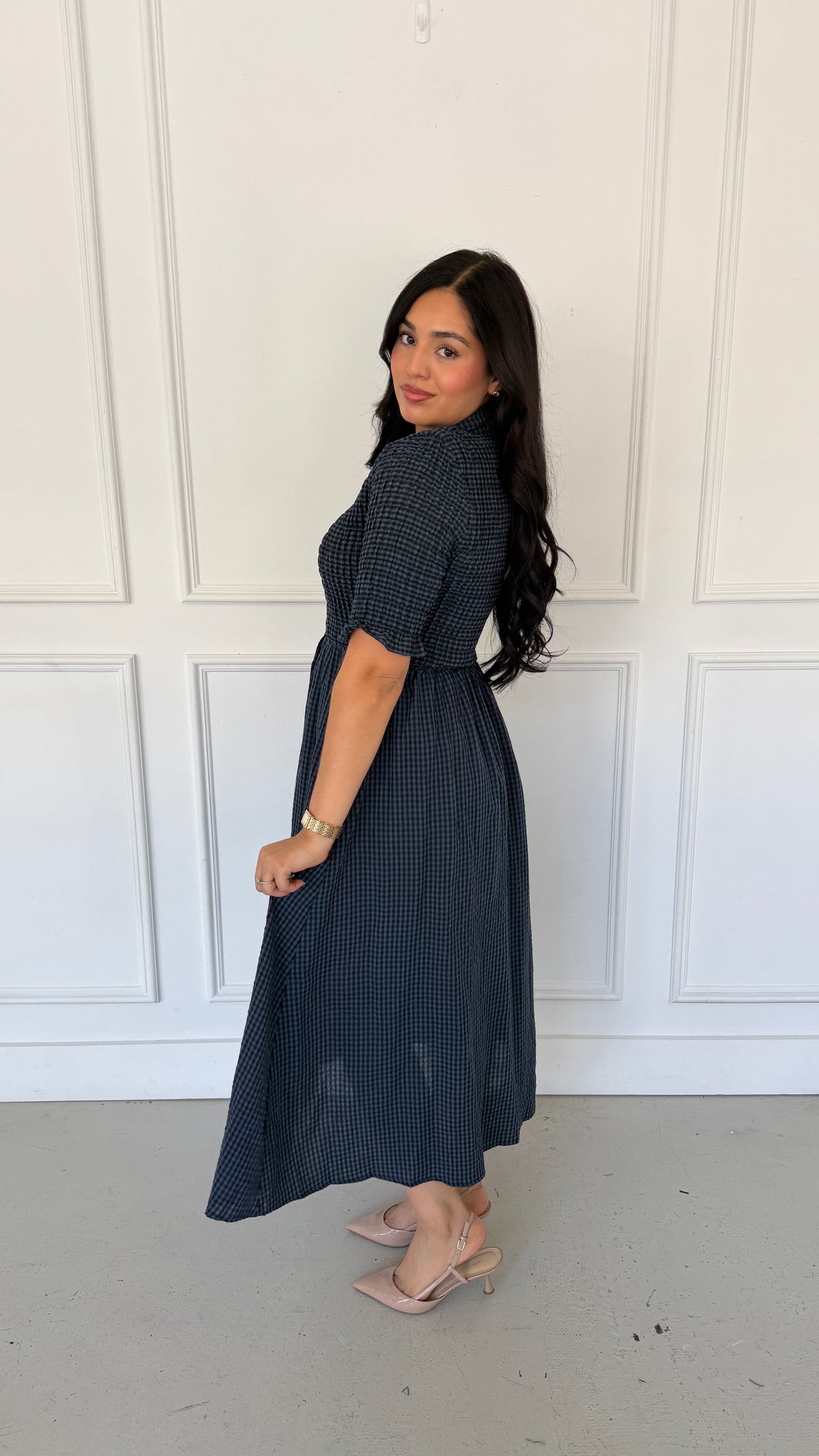 MABLE NAVY DRESS