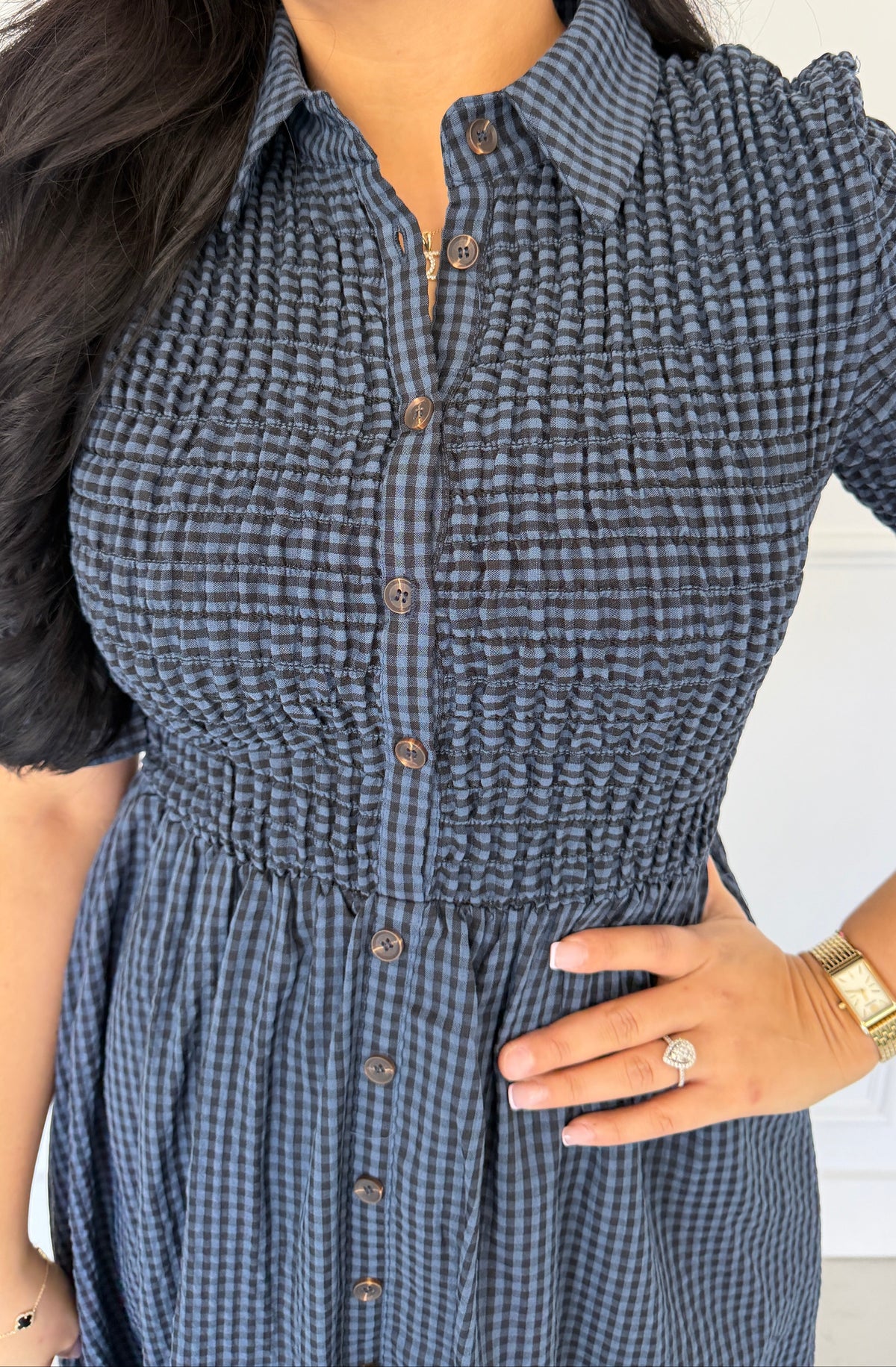 MABLE NAVY DRESS