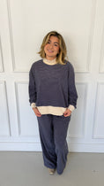 Load image into Gallery viewer, DEMI NAVY LOUNGE SET
