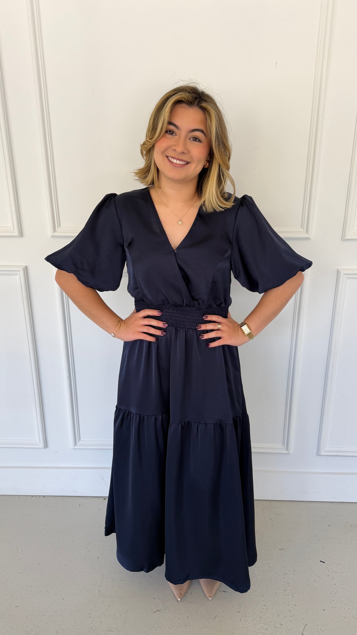 ASPEN NAVY DRESS