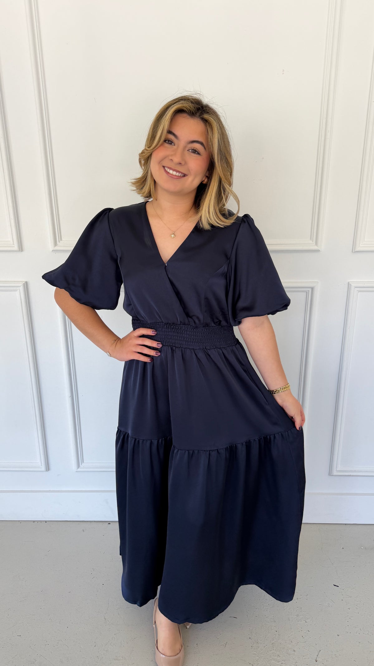 ASPEN NAVY DRESS