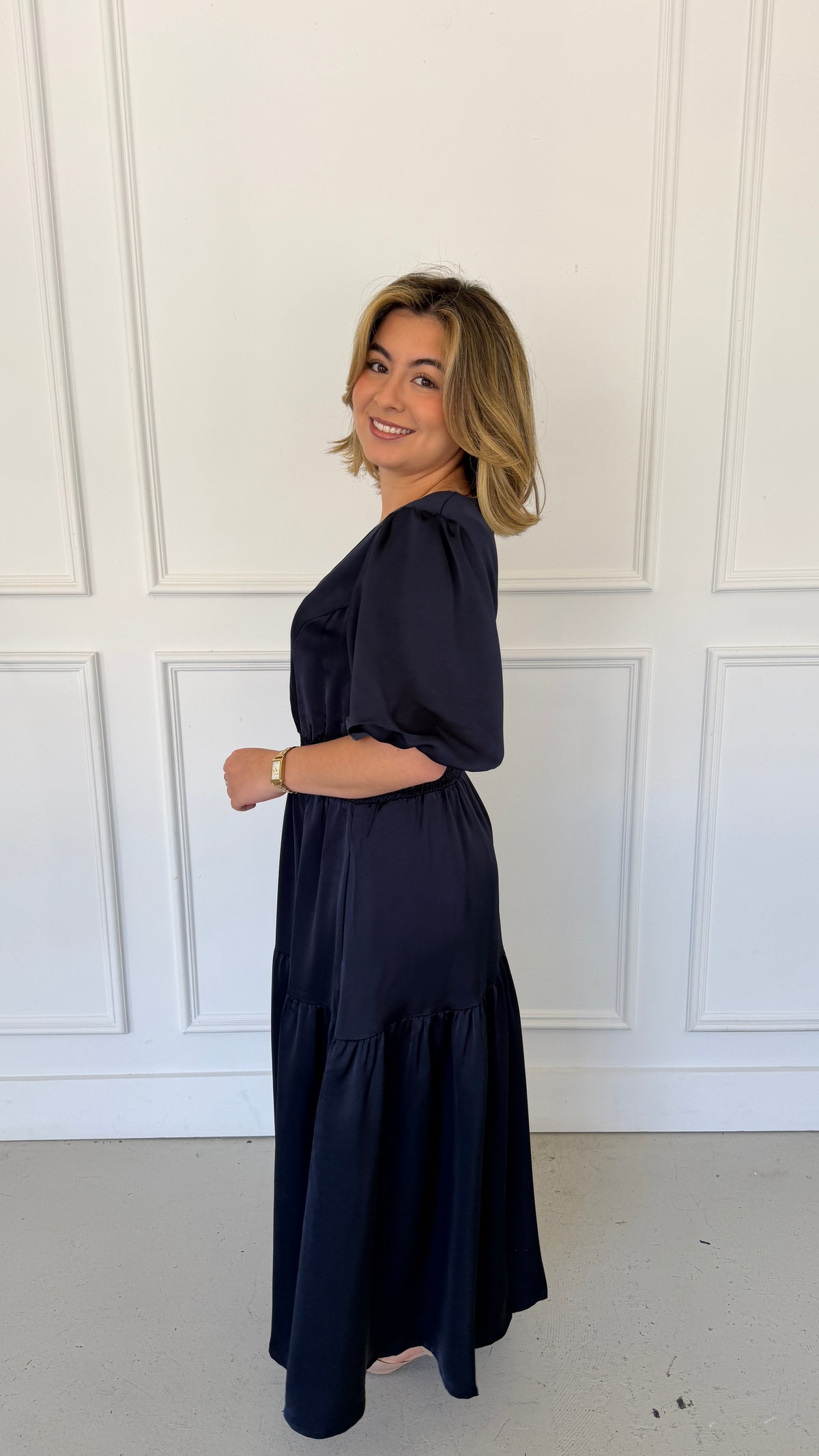 ASPEN NAVY DRESS