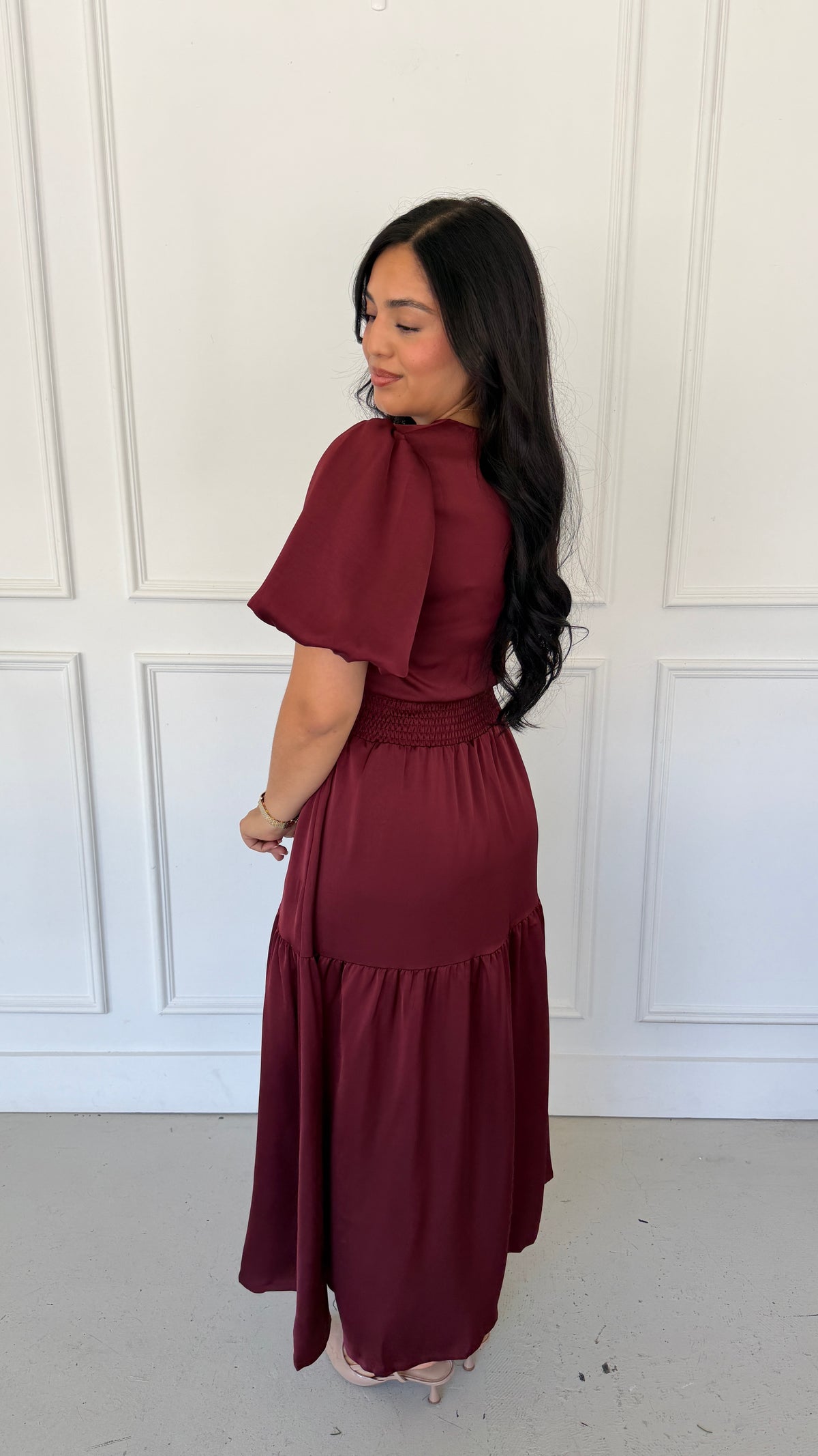 ASPEN WINE DRESS