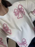Load image into Gallery viewer, Pink Bow Sweater
