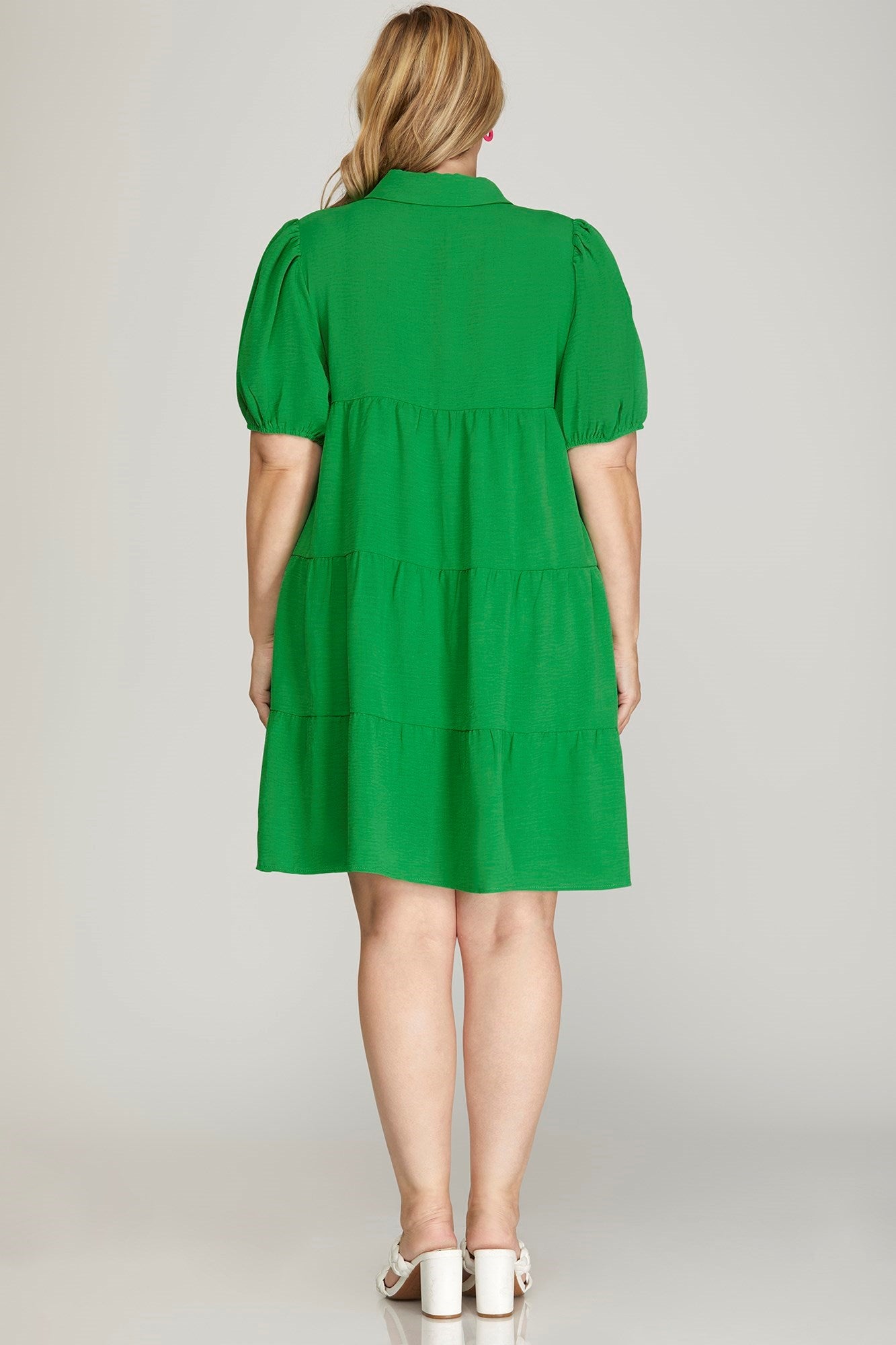 Gia Green Midi Dress