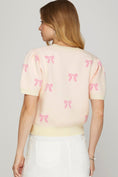 Load image into Gallery viewer, Zinnia Pink Sweater Top
