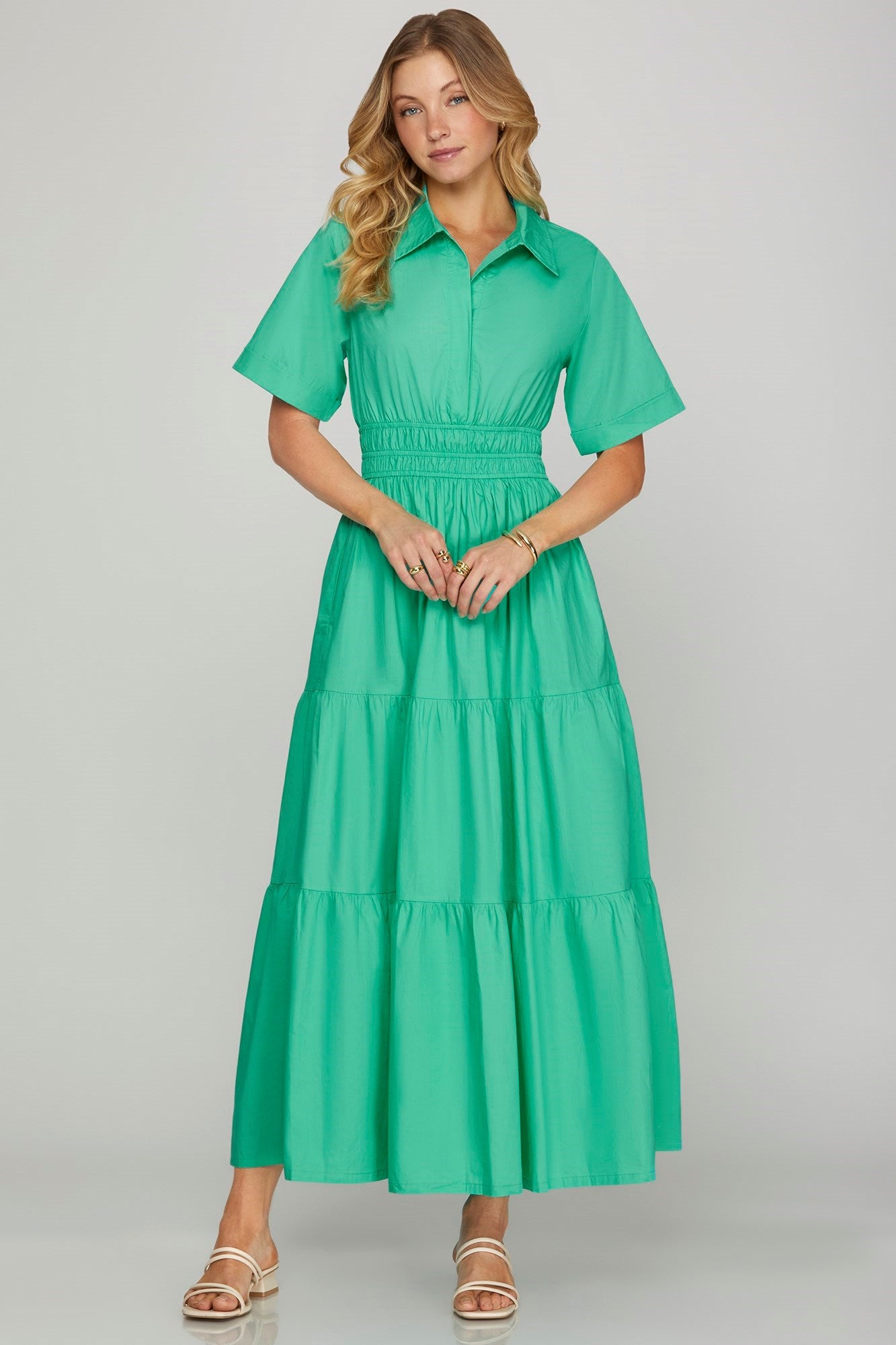 Tessie Soft Jade Maxi Dress
