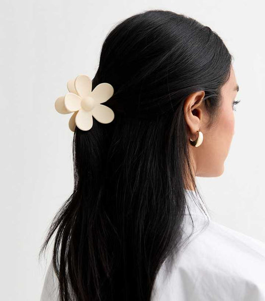Flower Hair Claw Clip